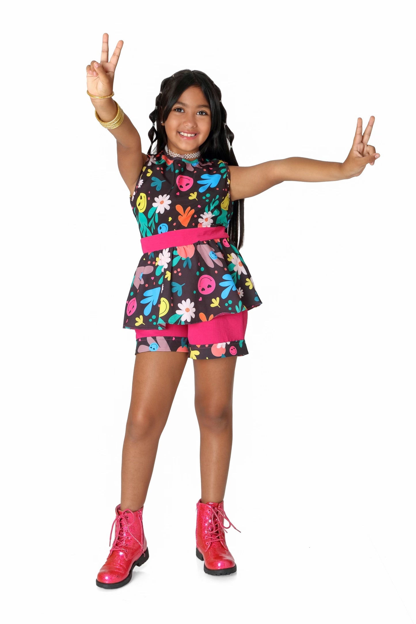 Emojis & Flowers Set Size 6