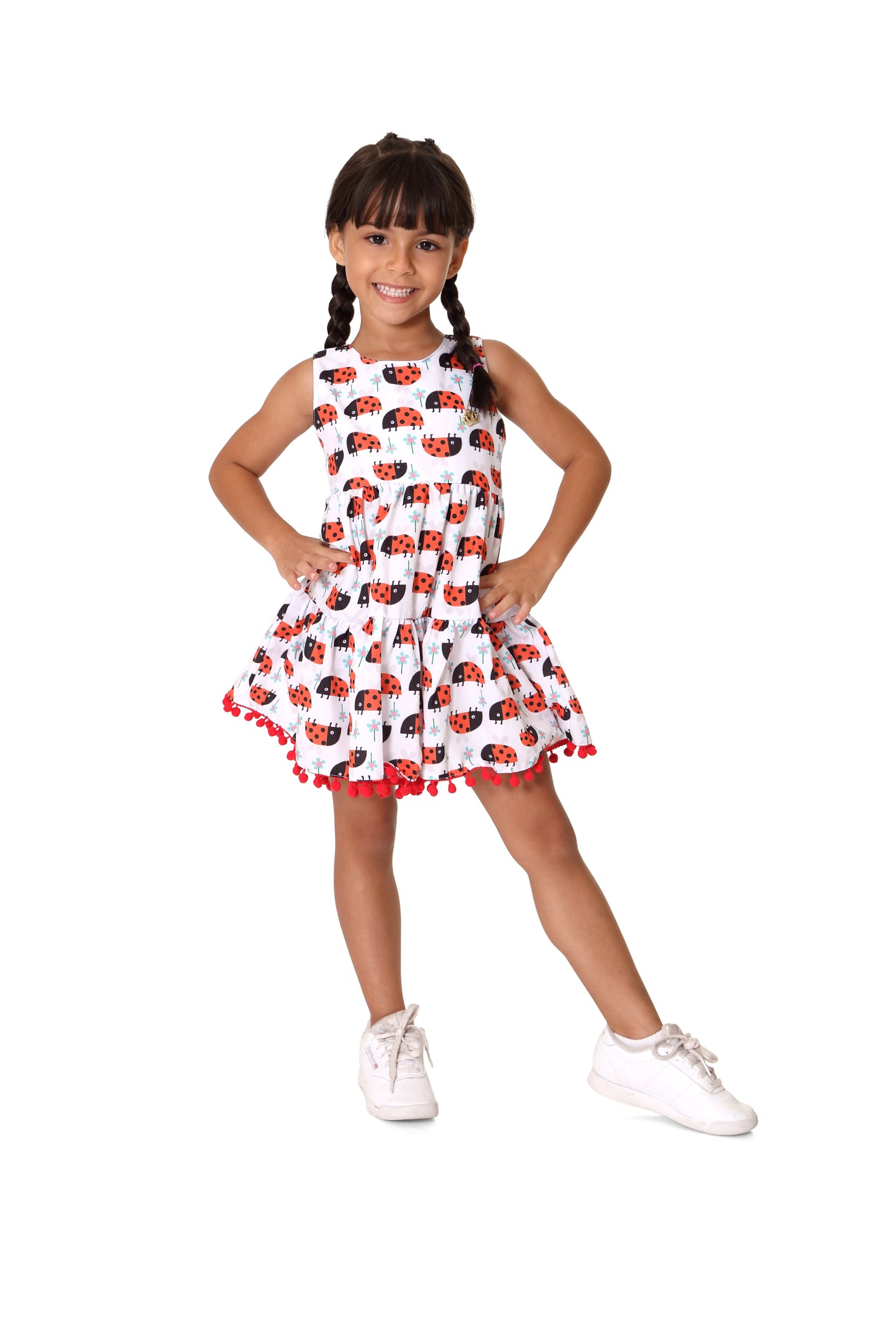 Ladybugs Little Dress Size 4
