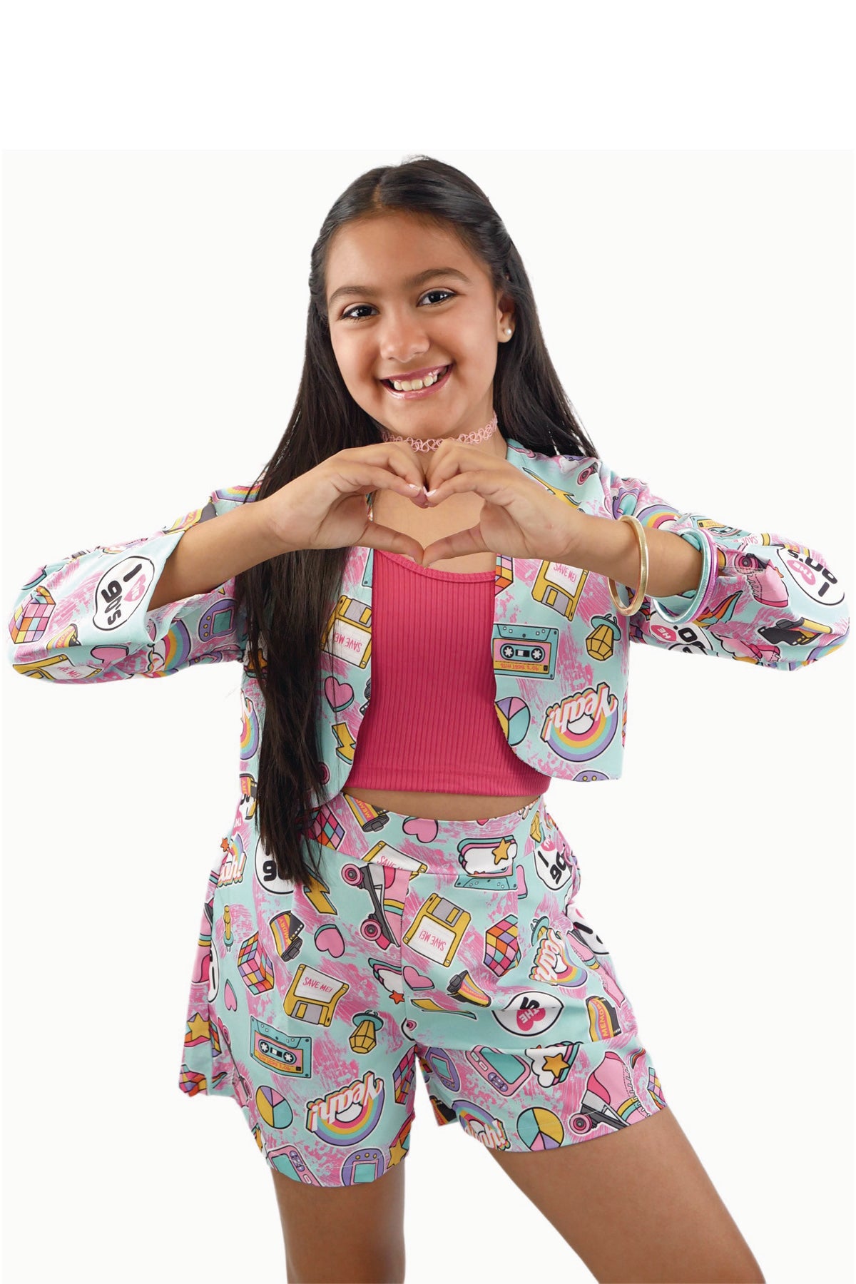 Retro Love Blazer Set