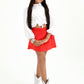 Set Skort Red