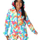 Abstract Colors Hoodie Set