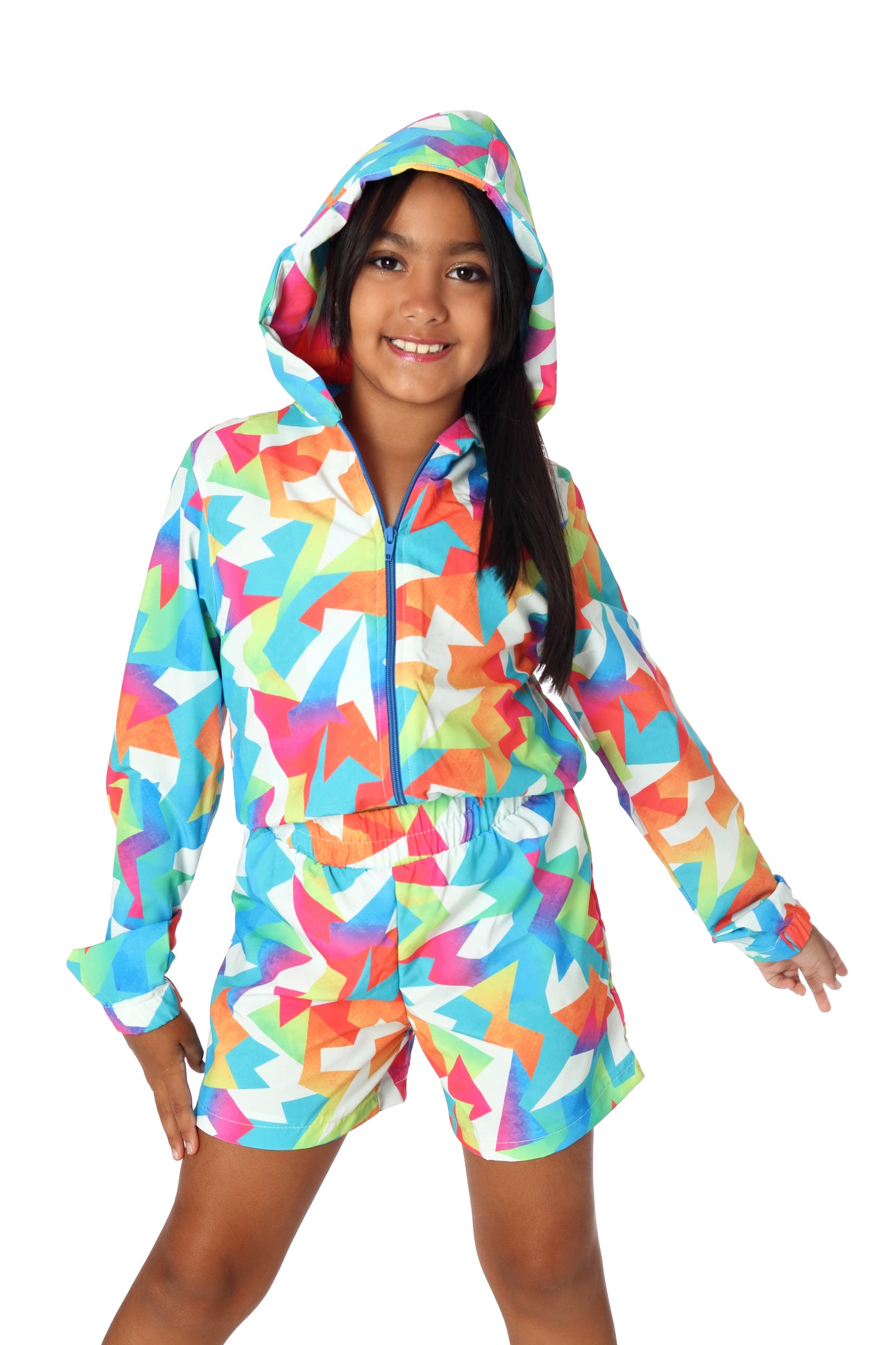 Abstract Colors Hoodie Set