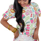 Strawberries Skort Set
