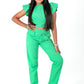 Green Pants Set