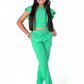 Green Pants Set