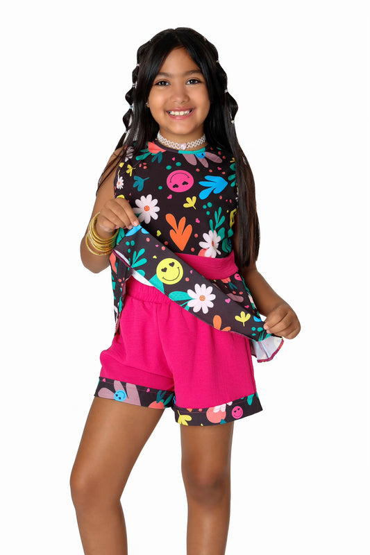 Emojis & Flowers Set Size 6