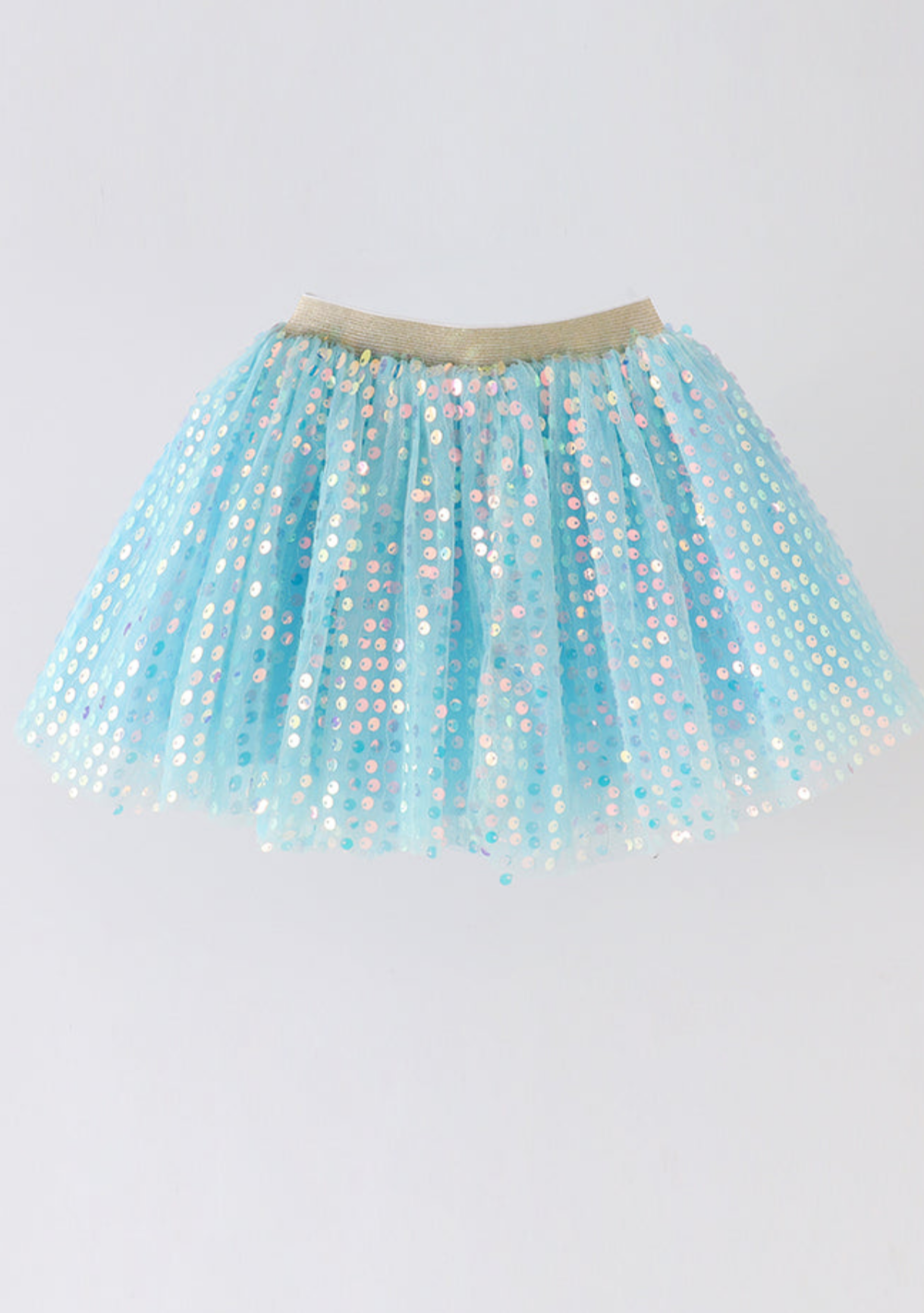 Turquesa Sequin Tulle Skirt