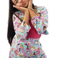 Retro Love Blazer Set