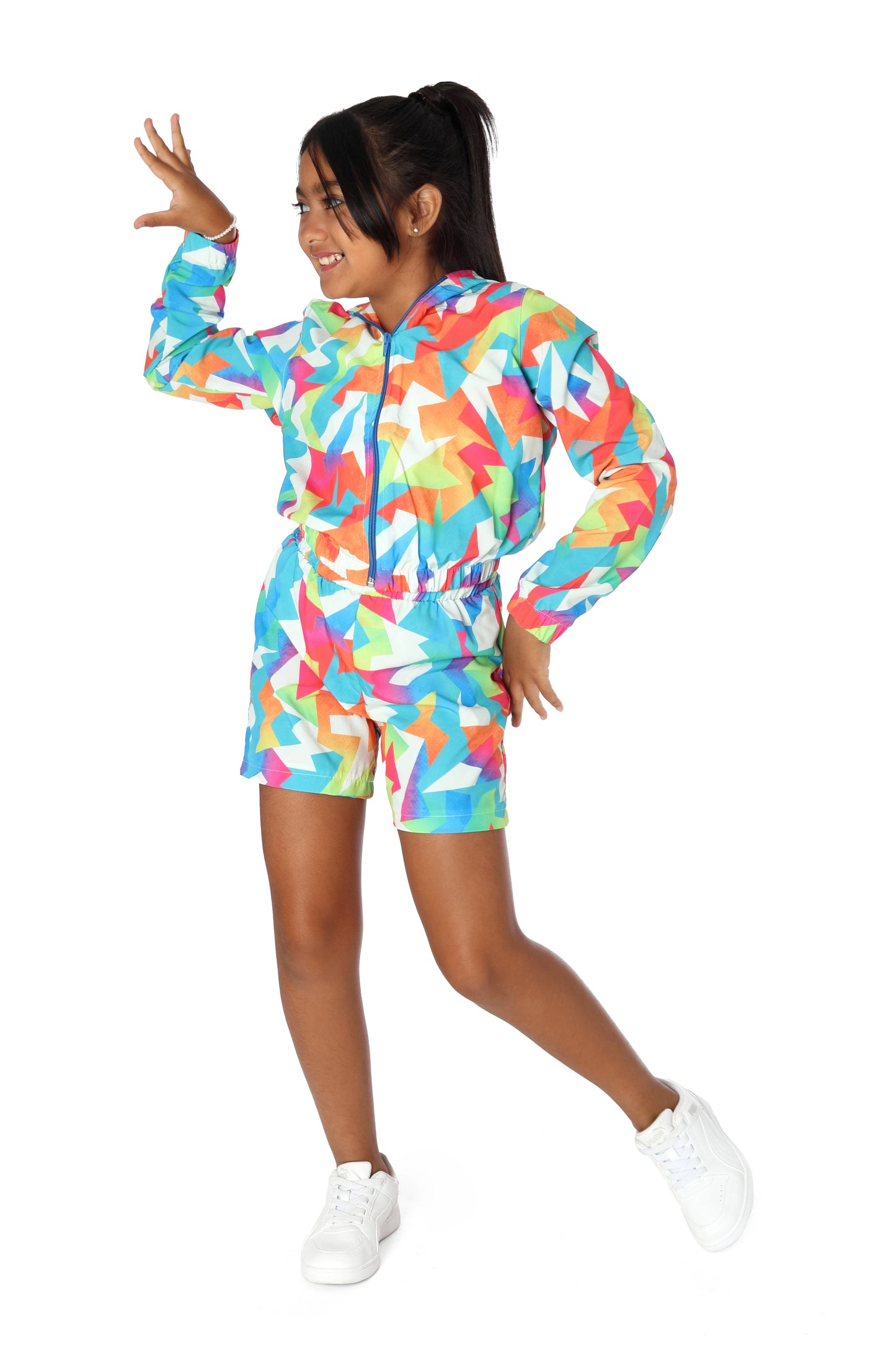 Abstract Colors Hoodie Set