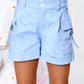 Blue Cargo Short