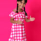 Barbie Off Shoulder Dress 8-10