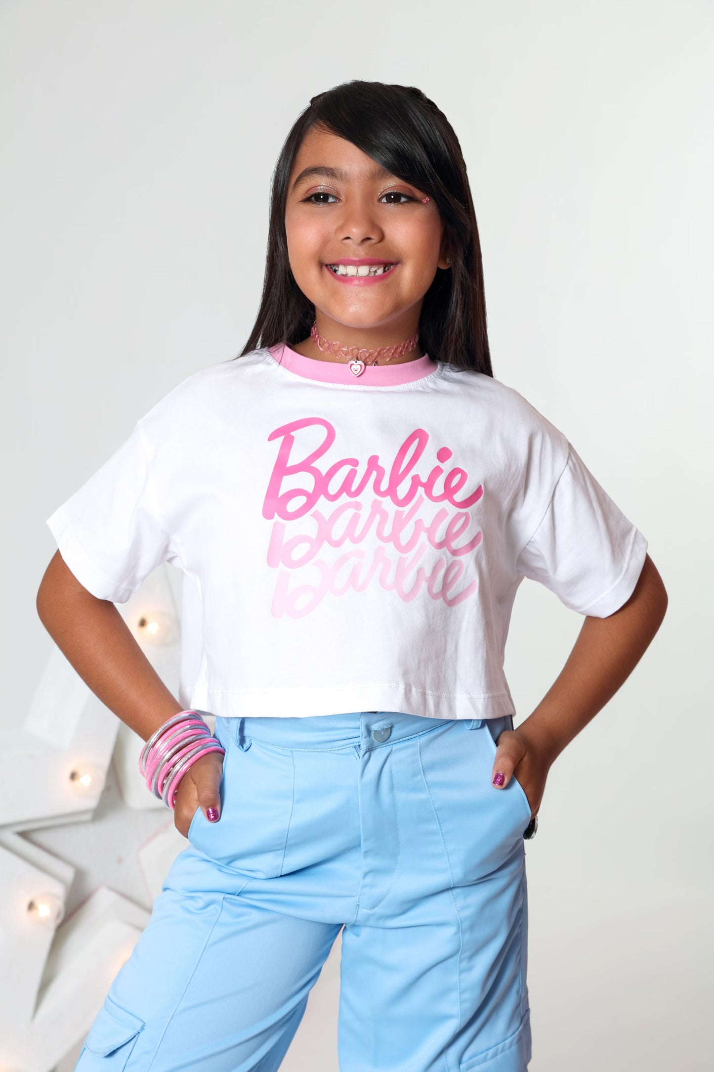 Barbie Barbie Crop Top