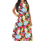 Flowers Jumpsuit Palazo Size 4