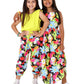 Flowers Jumpsuit Palazo Size 4
