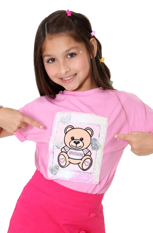 Bear Pink Tshirt